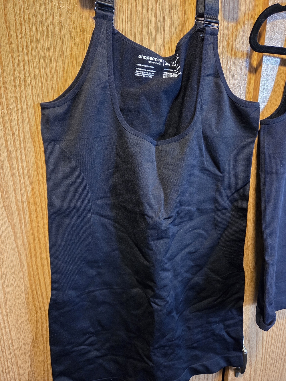 Shapermint Black Seamless Shaping Tank Top